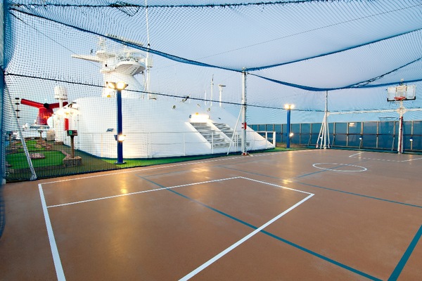 Piste de basket ball