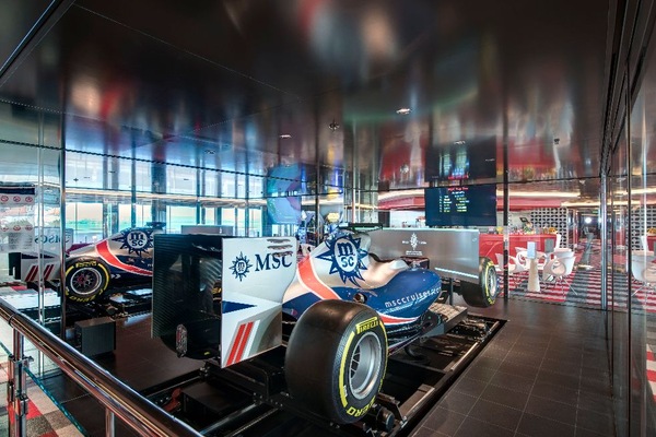 Simulateur de Formule 1 MSC Grandiosa