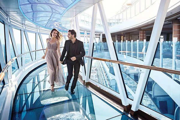 Passerelle de verre Princess