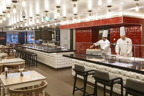Véritable pizzeria à bord du Costa Smeralda