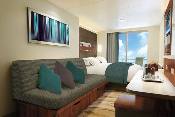 Cabine avec balcon