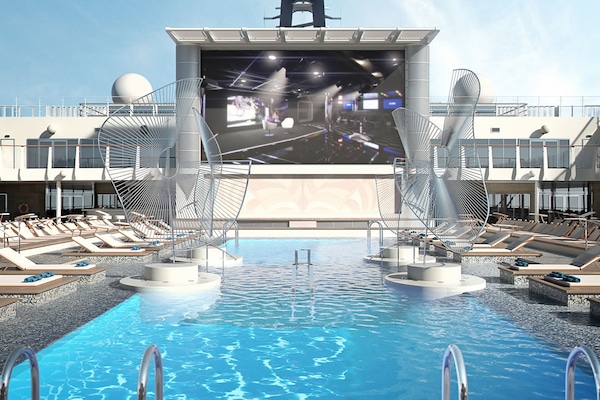 Piscine principale MSC Meraviglia
