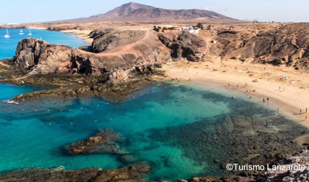 Playa Blanca: Ambiance marine