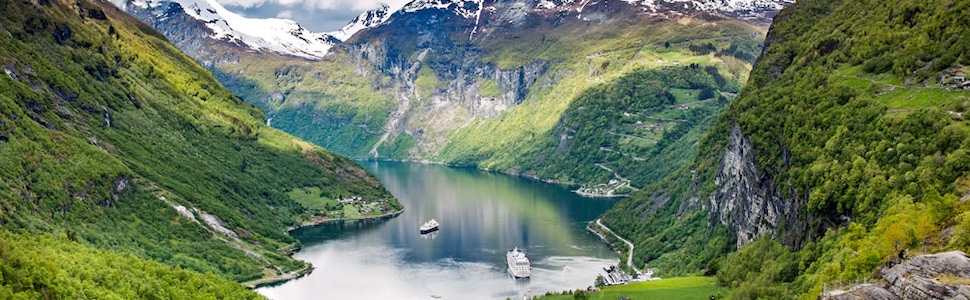 Itinéraire -  Norvège - AIDA