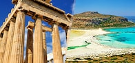 Grèce: Athènes et la Crète en avion
